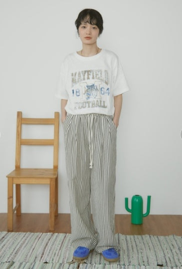 復古顏料印刷品 T